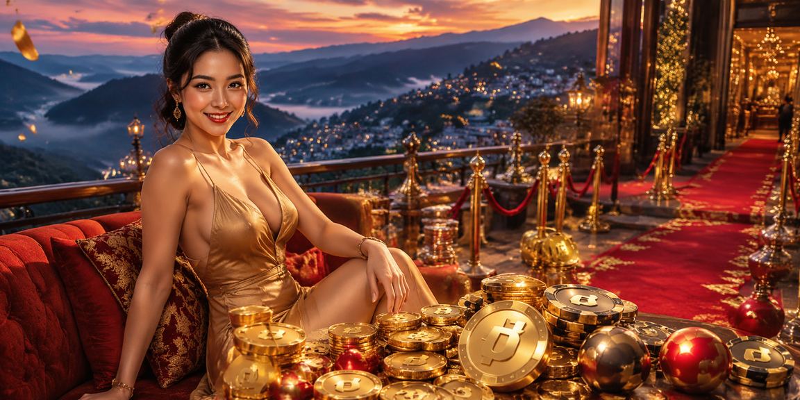 Người dùng xem chuyên mục thể thao và ưu đãi trên nền cảnh Sa Pa