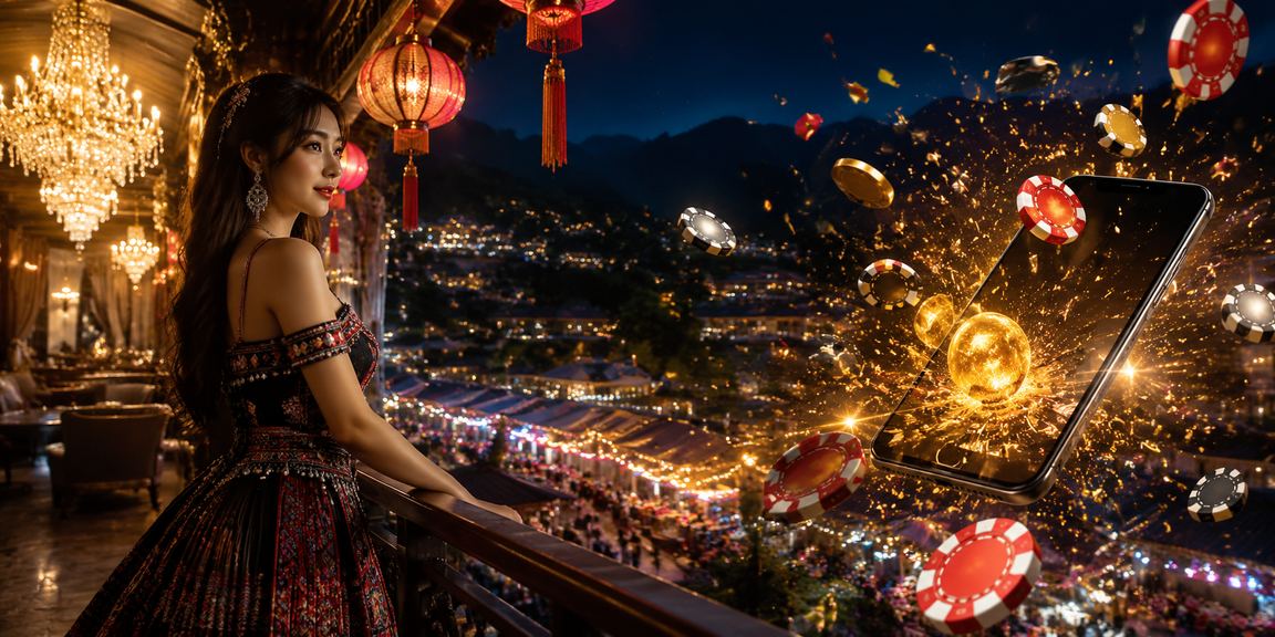 Giao diện casino trực tuyến gợi ý khu vực VIP và trò chơi bàn
