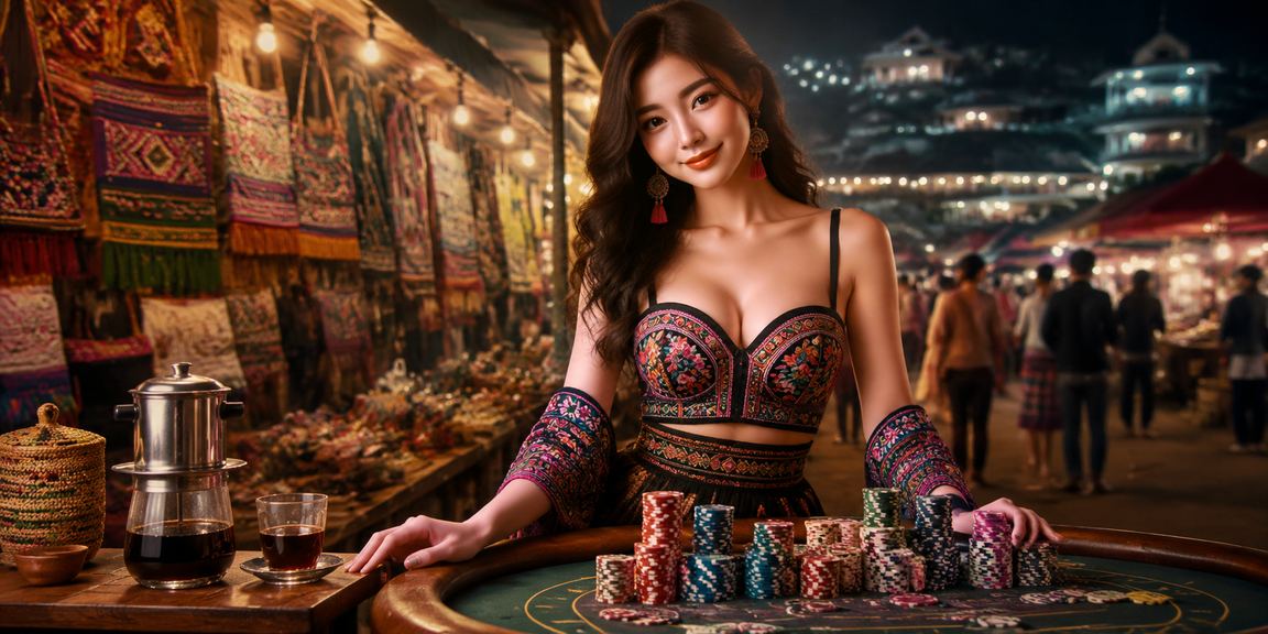 Giao diện cá cược và casino trực tuyến hiển thị theo bố cục ngang